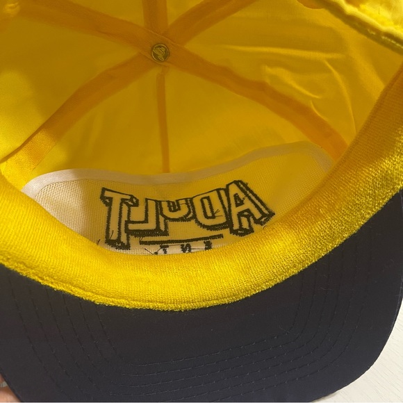 Adult Ent. Yellow/ Blue Adjustable Cap - Picture 4 of 4